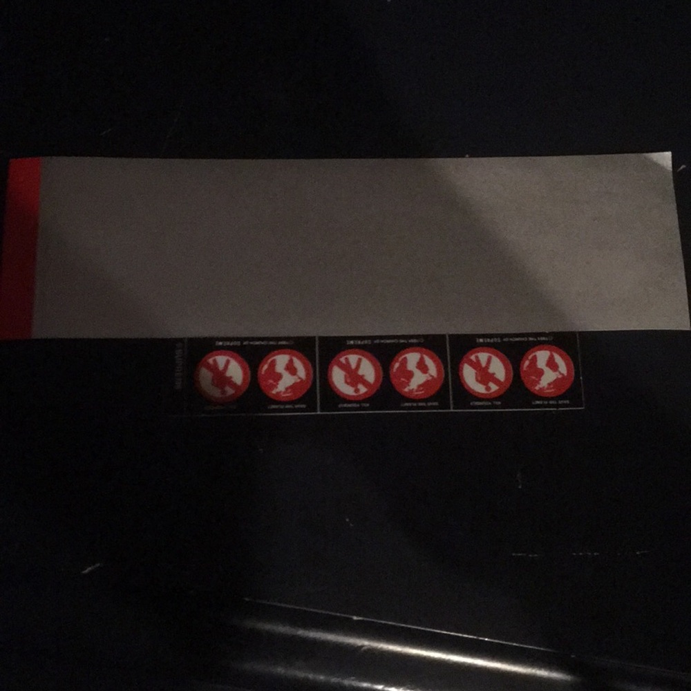 Supreme sticker